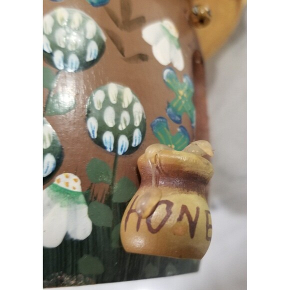 Vintage Zim's Heirloom Collectibles "Beehive Smoker" handpainted wood - Picture 10 of 12